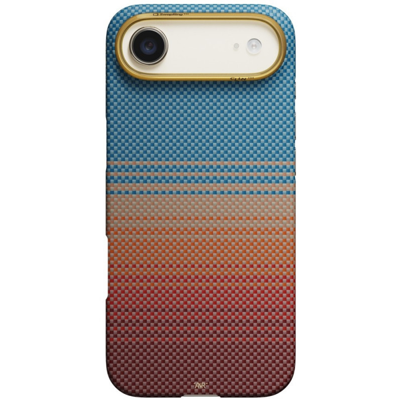 PITAKA Edge Case California Dream 01 puzdro pre Apple iPhone Air, západ slnka