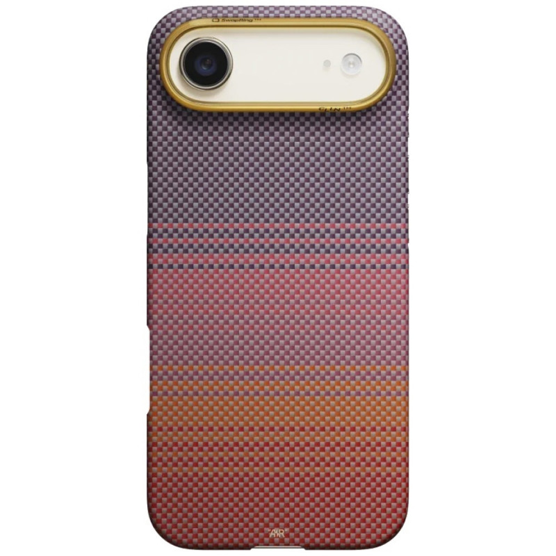PITAKA Edge Case California Dream 02 puzdro pre Apple iPhone Air, západ slnka