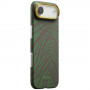 PITAKA Edge Case Breath of Veins puzdro pre Apple iPhone Air, sprout surge