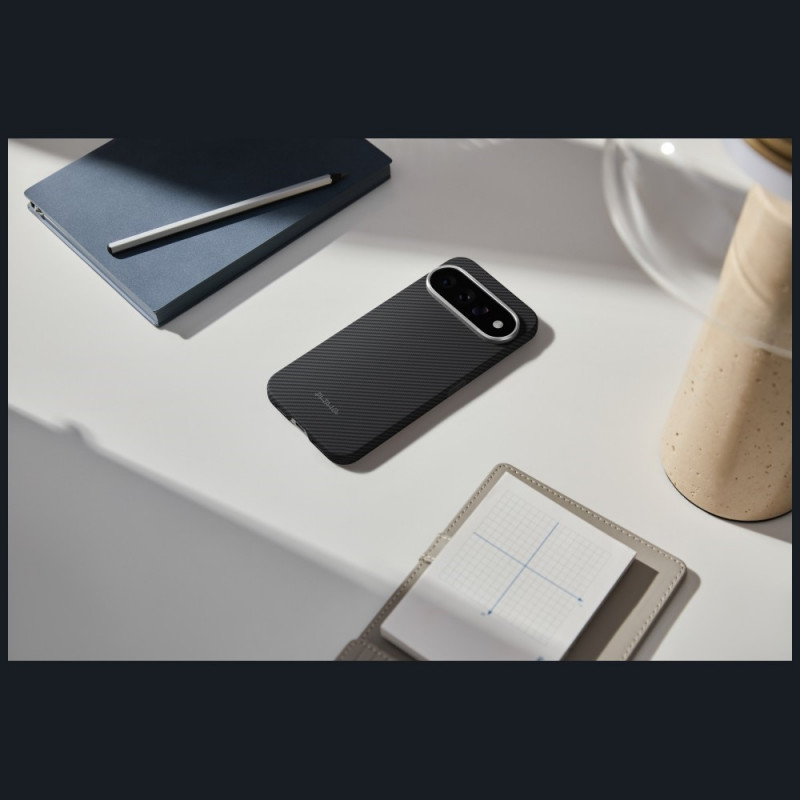 PITAKA Edge Case puzdro pre Google Pixel 11 Pro XL, čierno-sivé