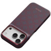 PITAKA Edge Case Argyle MagSafe puzdro pre Apple iPhone 18 Pro / 17 Pro, modro-červené