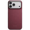 PITAKA Edge Case Argyle MagSafe puzdro pre Apple iPhone 18 Pro Max / 17 Pro Max, bordové