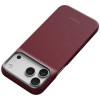 PITAKA Edge Case Argyle MagSafe puzdro pre Apple iPhone 18 Pro Max / 17 Pro Max, bordové