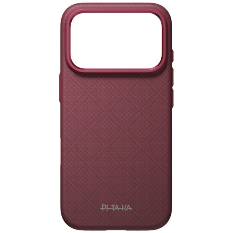 PITAKA Summa Case puzdro pre Apple iPhone 18 Pro / 17 Pro, bordové