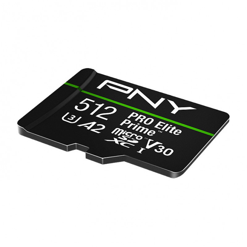 PNY PRO Elite Prime pamäťová karta microSDXC 512 GB, UHS-I, Class 10, U3, V30, P-SDU512V32200PEP-GE