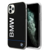 BMW BMHCN65PCUBBK Apple iPhone 11 Pro Max pevné puzdro Signature Printed Logo, čierna