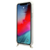Guess GUHCP12MKC4GSGO Apple iPhone 12 / 12 Pro puzdro hardcase 4G Gold Chain, transparentné