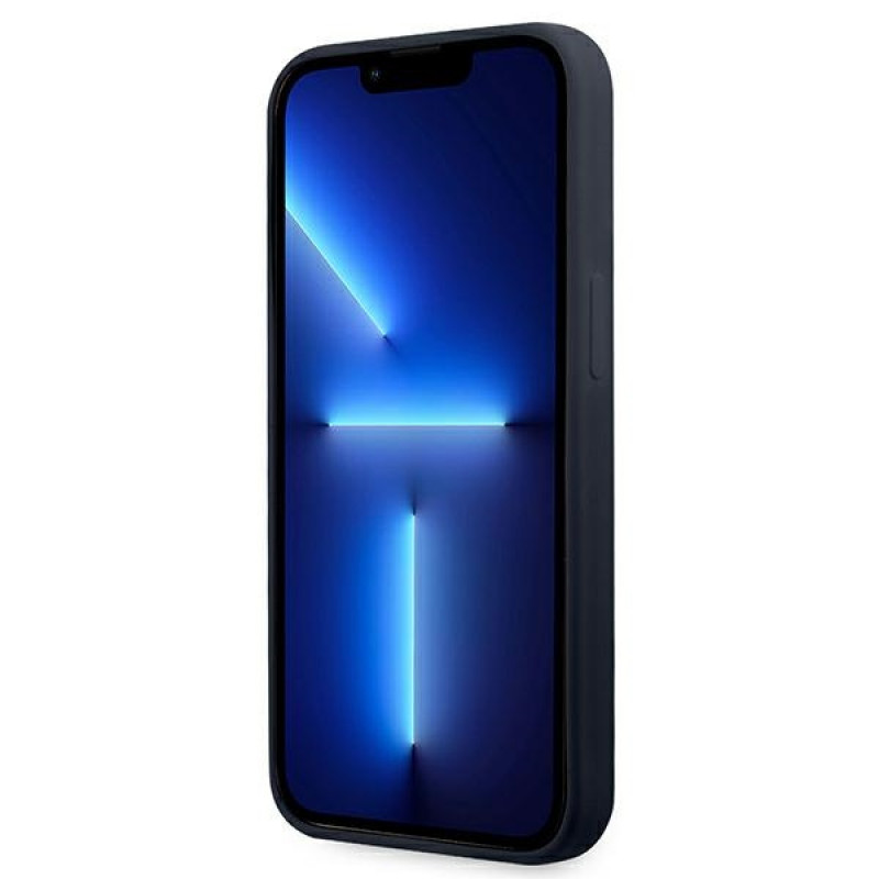 BMW BMHCP13XSILNA Apple iPhone 13 Pro Max hardcase Silicone Signature, námornícka modrá