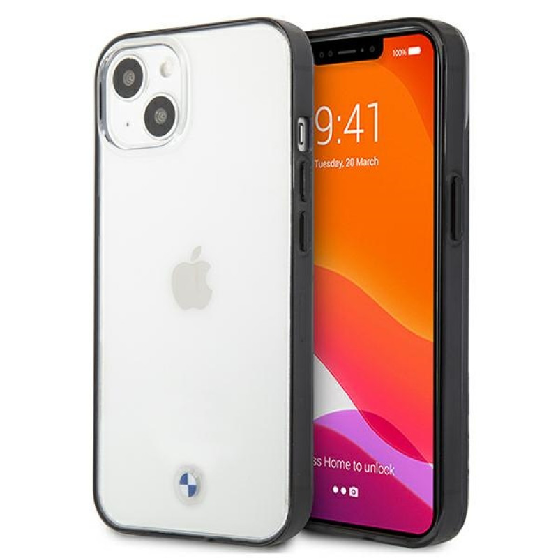 BMW BMHCP13SPCUMRBK Apple iPhone 13 mini puzdro hardcase Signature Collection, transparentné