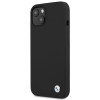 BMW BMHCP13SSILBK Apple iPhone 13 mini puzdro na pevno Silicone Signature, čierne