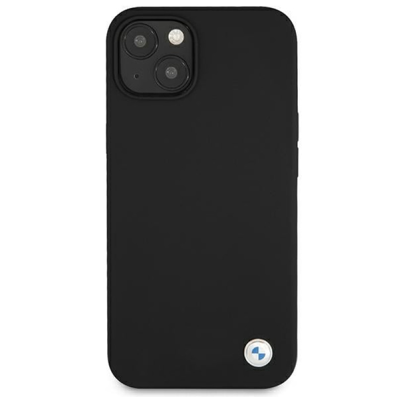 BMW BMHCP13SSILBK Apple iPhone 13 mini puzdro na pevno Silicone Signature, čierne