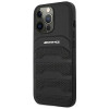 Mercedes-AMG AMHCP14XGSEBK Apple iPhone 14 Pro Max hardcase, Leather Debossed Lines, čierny