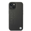 BMW BMHMP14SSLLBK Apple iPhone 14 pevné puzdro, Signature Logo Imprint MagSafe, čierna