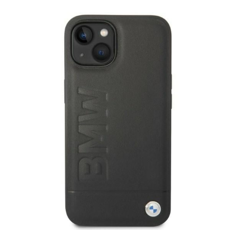 BMW BMHMP14MSLLBK Apple iPhone 14 Plus / 15 Plus hardcase, Signature Logo Imprint MagSafe, čierny