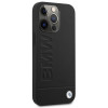 BMW BMHMP14LSLLBK Apple iPhone 14 Pro hardcase, Signature Logo Imprint MagSafe, čierny
