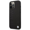 BMW BMHMP14XSLLBK Apple iPhone 14 Pro Max pevné puzdro, Signature Logo Imprint MagSafe, čierna