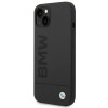 BMW BMHMP14MSLBLBK Apple iPhone 14 Plus / 15 Plus hardcase, Silicone Signature Logo MagSafe, čierny