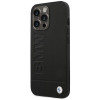 BMW BMHCP14XSLLBK puzdro Apple iPhone 14 Pro Max, Leather Stamp, čierne