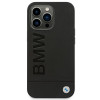 BMW BMHCP14XSLLBK puzdro Apple iPhone 14 Pro Max, Leather Stamp, čierne