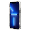 Guess GUBPP13LH4EACSK puzdro + bezdrôtová nabíjačka pre Apple iPhone 13 Pro, čierne pevné puzdro 4G Print MagSafe