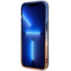 BMW BMHMP14XHTGE Gradient Bumper pevné puzdro pre Apple iPhone 14 Pro Max, sivé, MagSafe