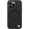 BMW BMHMP14XSILBK2 Signature Liquid Silicone MagSafe puzdro pre Apple iPhone 14 Pro Max, čierne