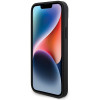 BMW BMHCP15M22NBCK Leather Carbon Hardcase pre Apple iPhone 15 Plus / 14 Plus, čierny