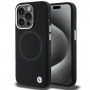 BMW BMHMP15LSILBK2 Signature Liquid Silicone MagSafe puzdro pre Apple iPhone 15 Pro, čierne