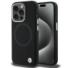 BMW BMHMP15XSILBK2 Signature Liquid Silicone MagSafe puzdro pre Apple iPhone 15 Pro Max, čierne
