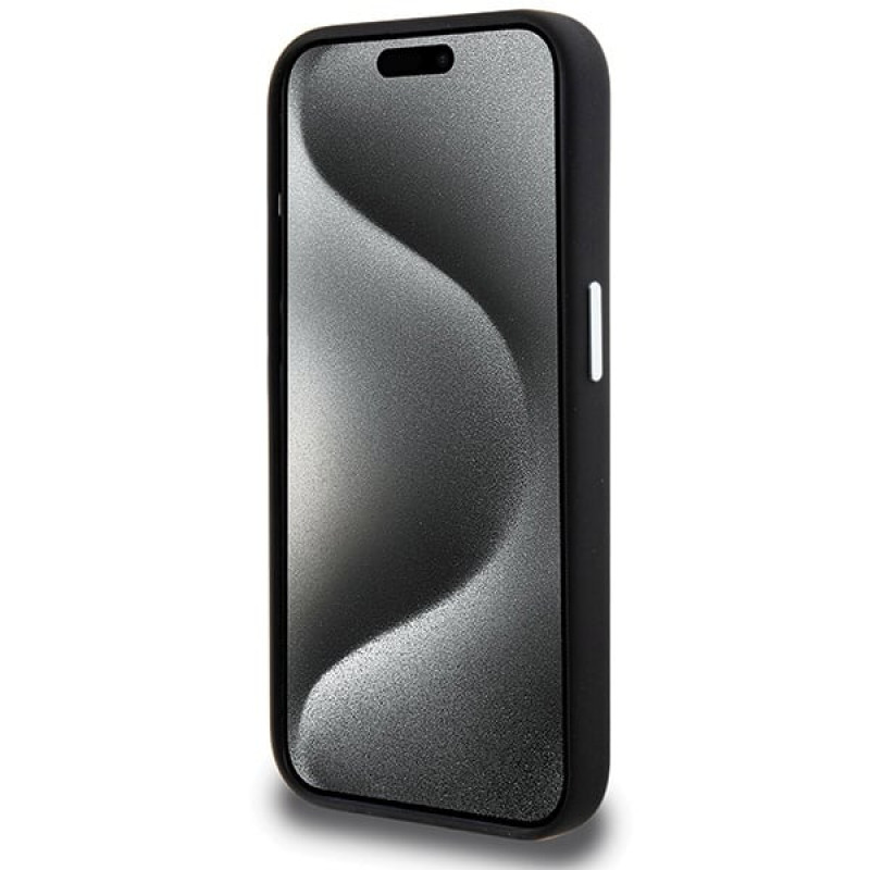 BMW BMHMP15XSILBK2 Signature Liquid Silicone MagSafe puzdro pre Apple iPhone 15 Pro Max, čierne