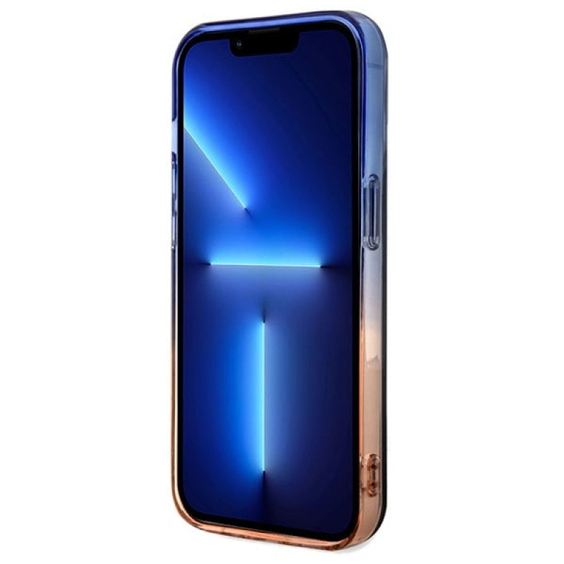 BMW BMHMP15XHTGE Gradient Bumper MagSafe Hardcase pre Apple iPhone 15 Pro Max, sivé