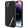 Karl Lagerfeld KLHCP15S3DMKRLK 3D Rubber Multi Logo Hardcase pre Apple iPhone 15, čierny