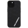 Karl Lagerfeld KLHCP15S3DMKRLK 3D Rubber Multi Logo Hardcase pre Apple iPhone 15, čierny