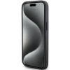 Karl Lagerfeld KLHCP15SPQKPMK Quilted K Pattern pevné puzdro pre Apple iPhone 15, čierne