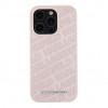 Karl Lagerfeld KLHCP15XPQKPMP Quilted K Pattern pevné puzdro pre Apple iPhone 15 Pro Max, ružové