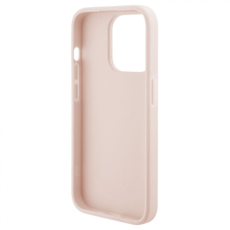 Karl Lagerfeld KLHCP15XPQKPMP Quilted K Pattern pevné puzdro pre Apple iPhone 15 Pro Max, ružové