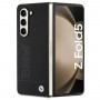 BMW BMHCZFD5SLLBK Signature Logo Imprint Hardcase pre Samsung Galaxy Z Fold5, čierny
