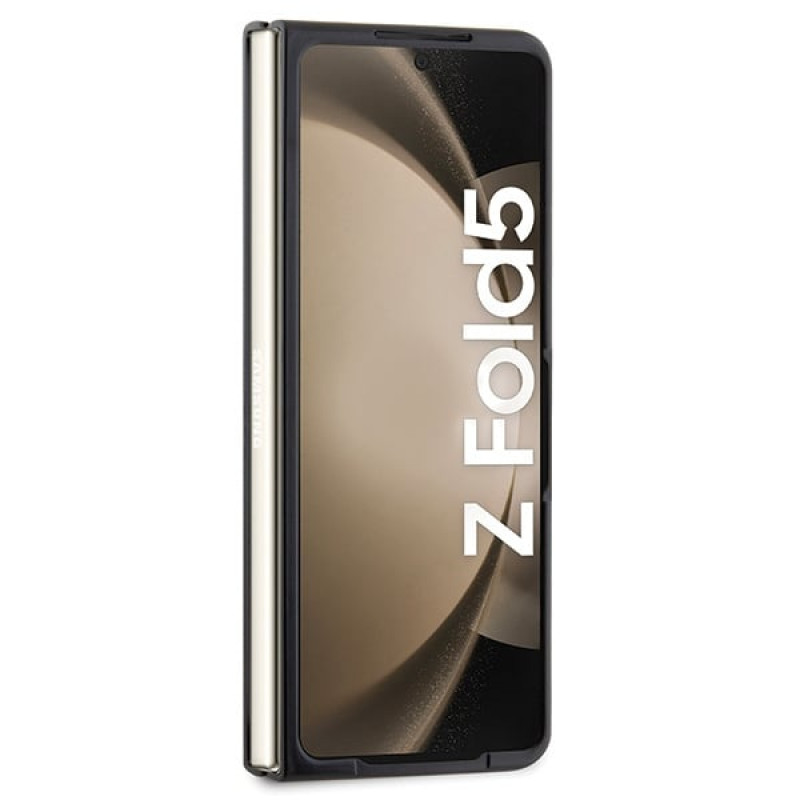 BMW BMHCZFD5SLLBK Signature Logo Imprint Hardcase pre Samsung Galaxy Z Fold5, čierny
