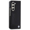 BMW BMHCZFD5SLLBK Signature Logo Imprint Hardcase pre Samsung Galaxy Z Fold5, čierny