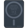 Guess GUPBM3ALGSGK Powerbank 3000 mAh, 5 W, MagSafe Metal Script Logo, čierna