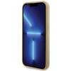 Guess GUHCP15LPMSDGSD Disco Metal Script pevné puzdro pre Apple iPhone 15 Pro, zlaté