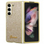Guess GUHCZFD5HGGSHD Glitter Script Hardcase pre Samsung Galaxy Z Fold5, zlatý