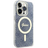 Guess GUHMP15XH4STB Apple iPhone 15 Pro Max hardcase IML 4G MagSafe, modrý (outlet)