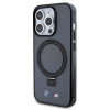 BMW BMHMP15LURSK Apple iPhone 15 Pro hardcase Ring Stand M Collection MagSafe, čierny