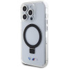 BMW BMHMP15LURST Apple iPhone 15 Pro puzdro Ring Stand M Collection MagSafe, priehľadné