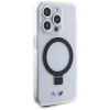 BMW BMHMP15LURST Apple iPhone 15 Pro puzdro Ring Stand M Collection MagSafe, priehľadné