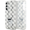 Karl Lagerfeld KLHCS23FEHNCMKLT Samsung Galaxy S23 FE (S711) pevné puzdro Monogram Choupette, transparentné