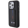 BMW BMHCP15LGSPPRK Apple iPhone 15 Pro hardcase Grip Stand Smooth & Perforated, čierny