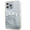 DKNY Apple iPhone 15 Pro Max pevné puzdro Liquid Glitter Big Logo