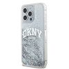 DKNY Apple iPhone 15 Pro Max pevné puzdro Liquid Glitter Big Logo